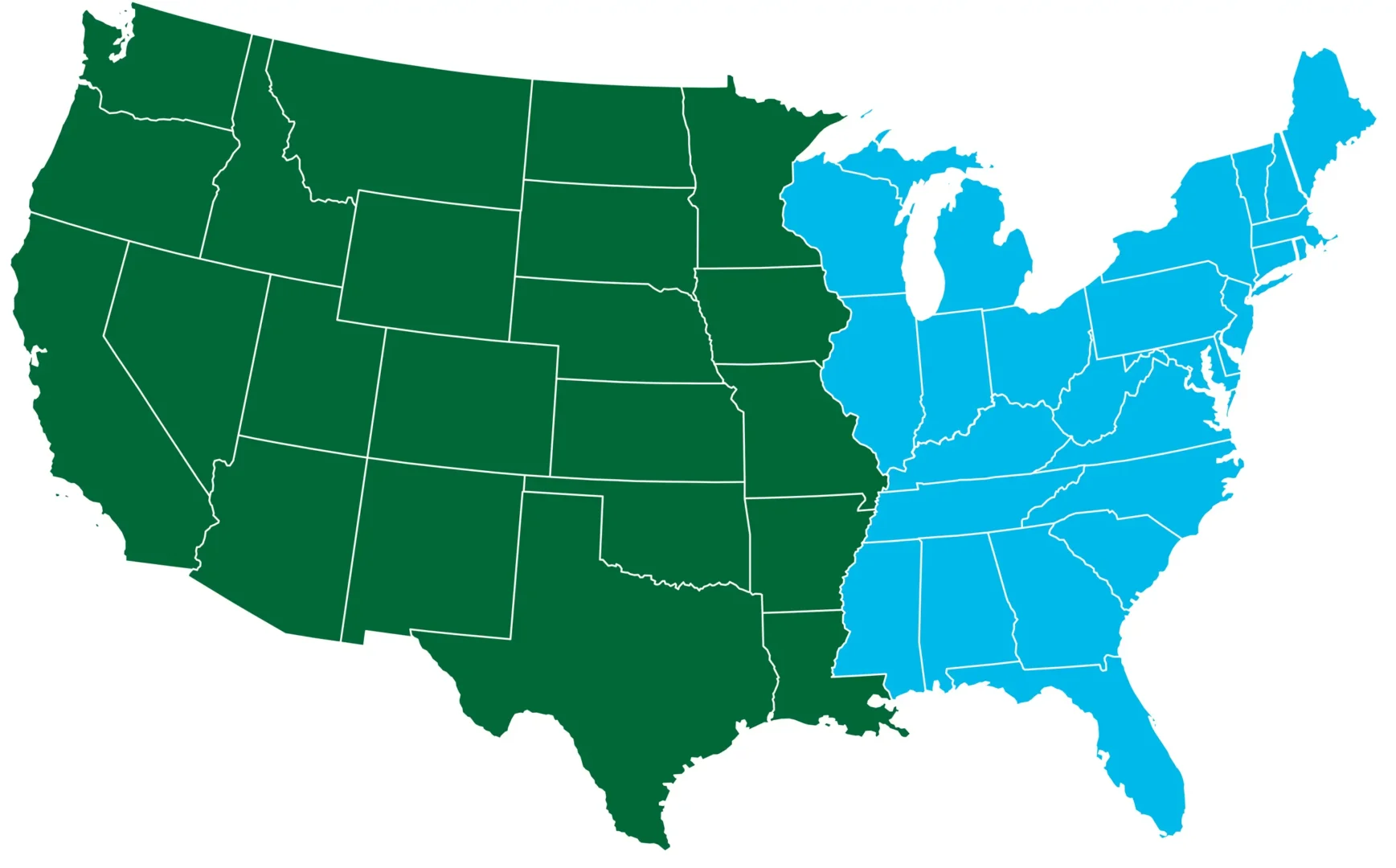 2026 - March U.S. Territory Map